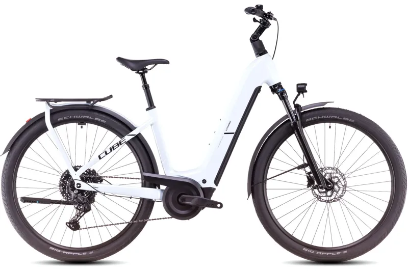 Cube Kathmandu Hybrid One Easy Entry Electric Bike 2025 Polarwhite/Black
