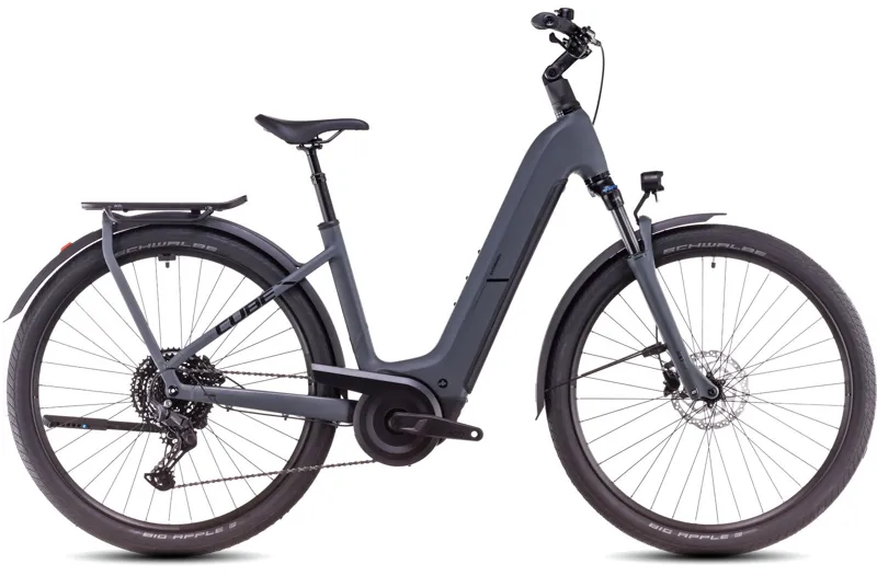 Cube Kathmandu Hybrid One Easy Entry Electric Bike 2025 Shadowgrey/Black