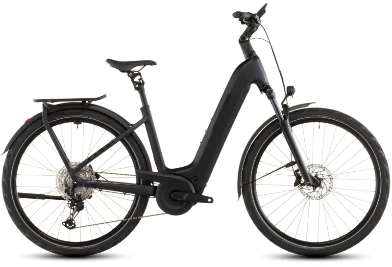 Cube Kathmandu Hybrid Pro 800 Easy Entry Electric Bike 2026 Coal/Black