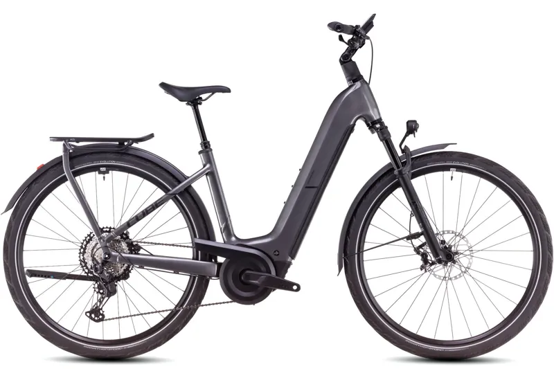 Cube Kathmandu Hybrid SLT Easy Entry Electric Bike 2025 Graphite/Black