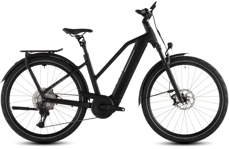 Cube Kathmandu Hybrid SLX 800 Trapeze Electric Bike 2026 Silverdust/Chrome