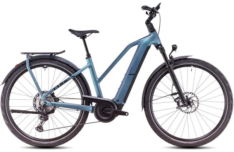 Cube Kathmandu Hybrid SLX Trapeze Electric Bike 2025 Smaragdgrey/Black