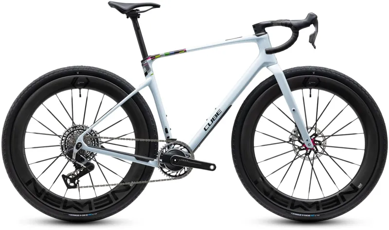 Cube Nuroad C:62 SLT Gravel Bike 2027 Glacier/Magenta