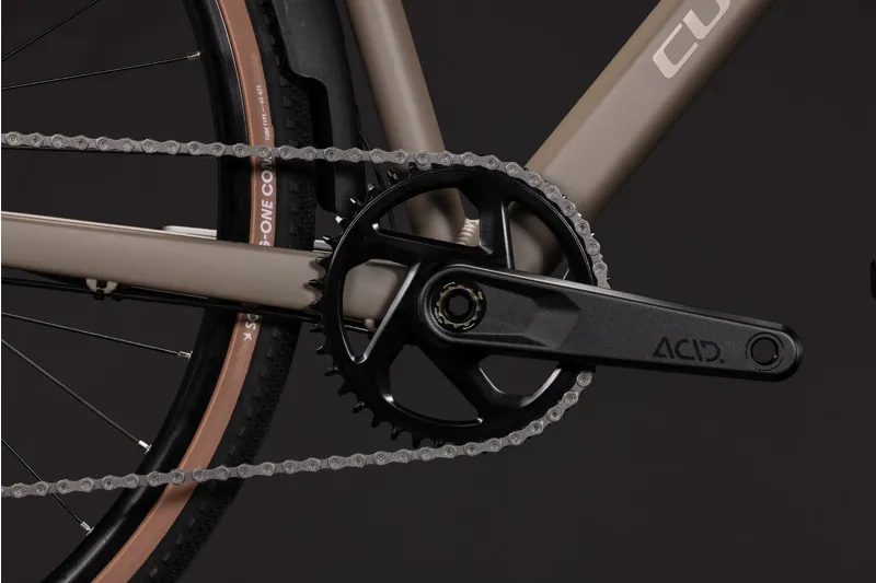 Cube Nuroad One FE Gravel Bike 2027 Wood/Grey-2