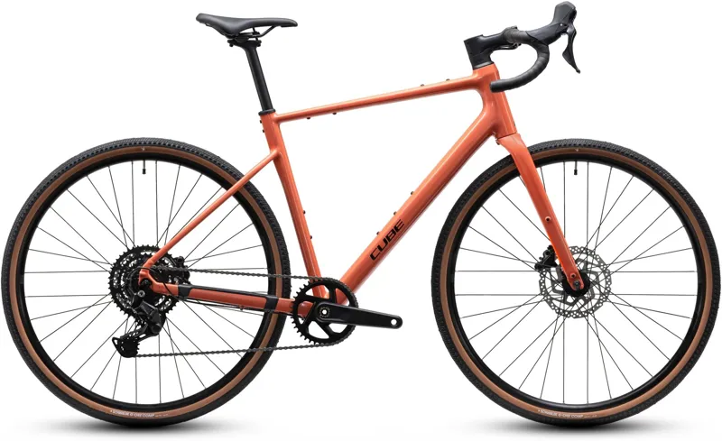 Cube Nuroad One Gravel Bike 2027 Spicypapaya/Black