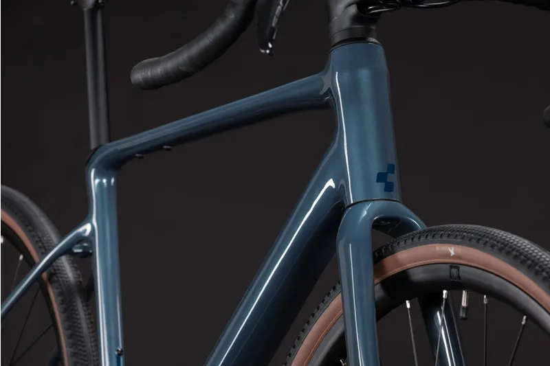 Cube Nuroad Pro Gravel Bike 2027 Taiga/Blue-3