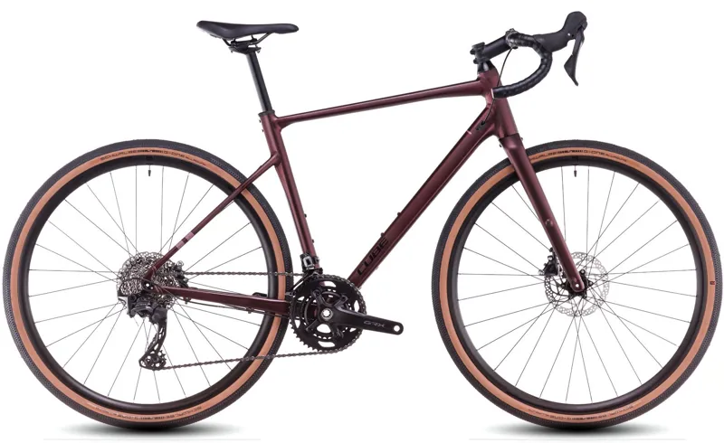 Cube Nuroad Race Gravel Bike 2025 Ruby Red/Gloss