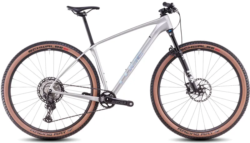 Cube Reaction C:62 Race Mountain Bike 2025 Sleek Grey/Prism