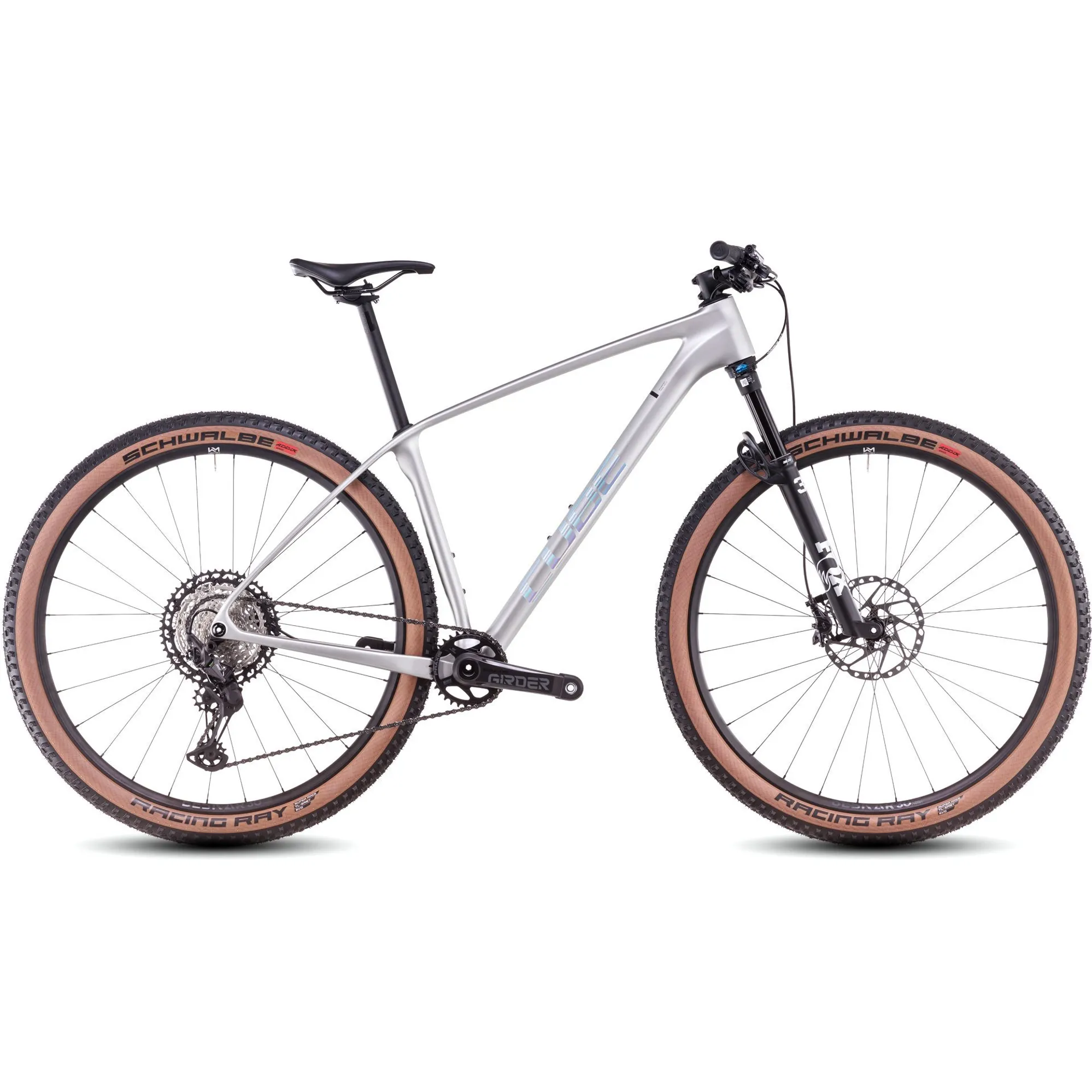 Cube Reaction C:62 Race Mountain Bike 2025 Sleek Grey/Prism