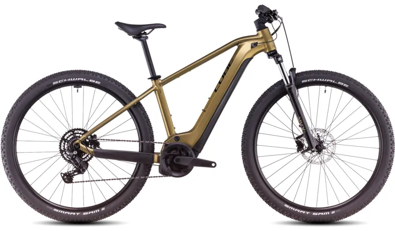 Cube Reaction Hybrid Performance 500 Electric Bike 2025 Golden Lime/Black