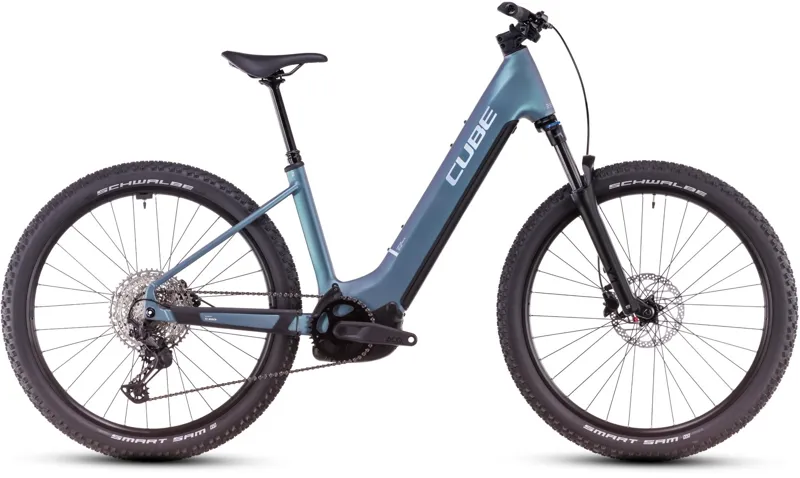 Cube Reaction Hybrid Pro Easy Entry Electric Bike 2025 Smaragdgrey/Prism