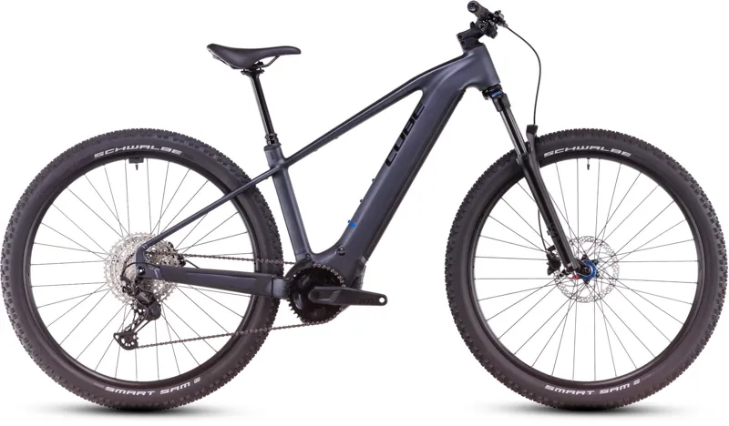 Cube Reaction Hybrid Pro 600 Electric Bike 2025 Metallic Grey/Black