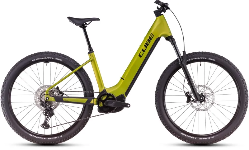 Cube Reaction Hybrid Race Easy Entry Electric Bike 2025 Lizard/Black