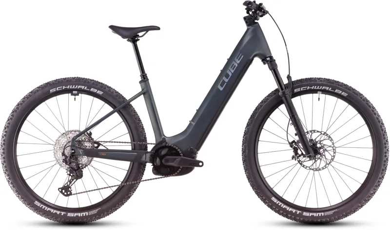 Cube Reaction Hybrid SLX Easy Entry Mountain Bike 2025 Sagebrush Green/Prism