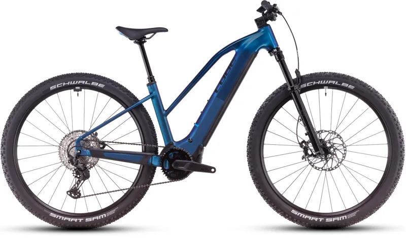 Cube Reaction Hybrid SLX Trapeze Mountain Bike 2025 Nebula/Blue