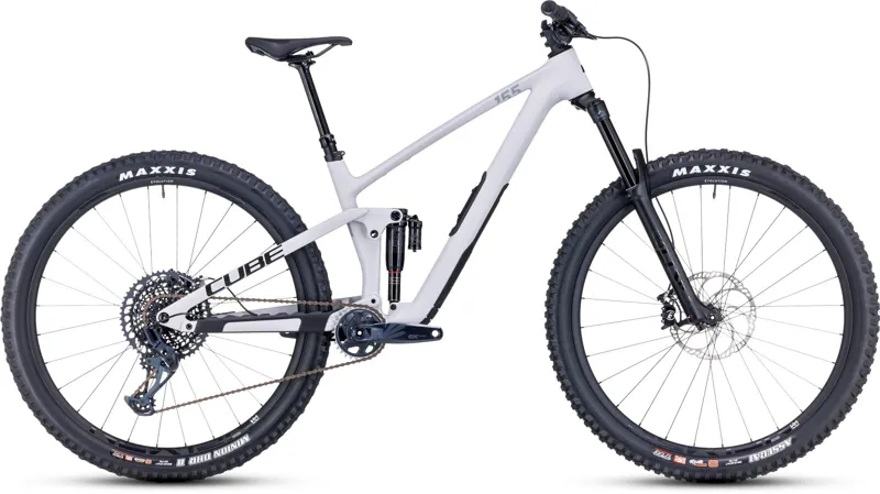 Cube Stereo One55 C:62 Race Mountain Bike 2024 Grey/Light Grey