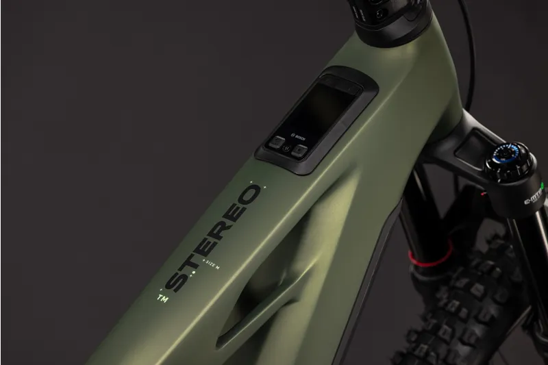 Cube Stereo Hybrid One44 HPC AT 800 Elecrtric Bike 2027 Reedgreen/Gills-1