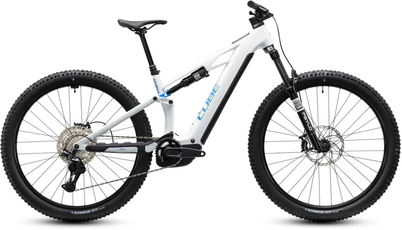 Cube Stereo Hybrid One44 HPC Pro 800 Elecrtric Bike 2027 Metallicwhite/Blue