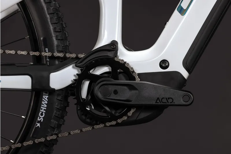 Cube Stereo Hybrid One44 HPC Pro 800 Elecrtric Bike 2027 Metallicwhite/Blue-3