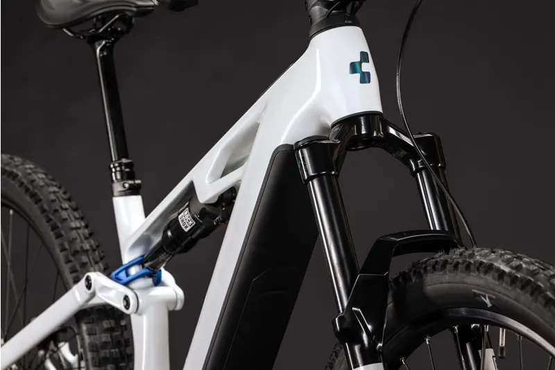 Cube Stereo Hybrid One44 HPC Pro 800 Elecrtric Bike 2027 Metallicwhite/Blue-4