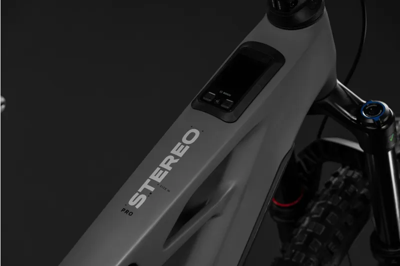 Cube Stereo Hybrid One44 HPC Pro 800 Elecrtric Bike 2027 Oldgrey/Black -1