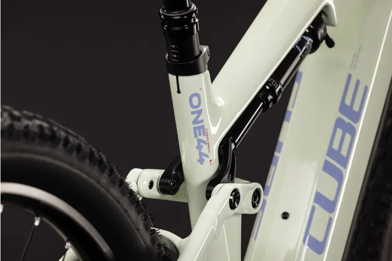 Cube Stereo Hybrid One44 HPC Race 800 Elecrtric Bike 2027 Mellowyellow/Lilac -2