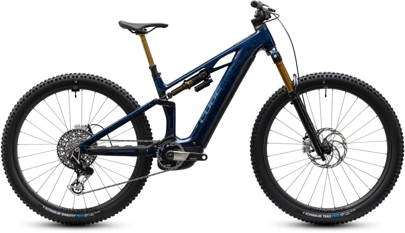 Cube Stereo Hybrid One44 HPC SLT 800 Elecrtric Bike 2027 Splinter Navy/Prizm