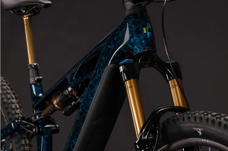 Cube Stereo Hybrid One44 HPC SLT 800 Elecrtric Bike 2027 Splinter Navy/Prizm-4