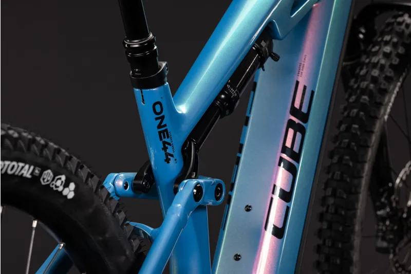 Cube Stereo Hybrid One44 HPC SLX 800 Elecrtric Bike 2027 Dream/Black-2