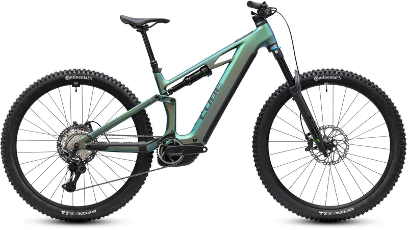 Cube Stereo Hybrid One44 HPC SLX 800 Elecrtric Bike 2027 Jungali/Black 