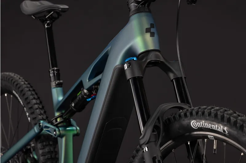 Cube Stereo Hybrid One44 HPC SLX 800 Elecrtric Bike 2027 Jungali/Black -5