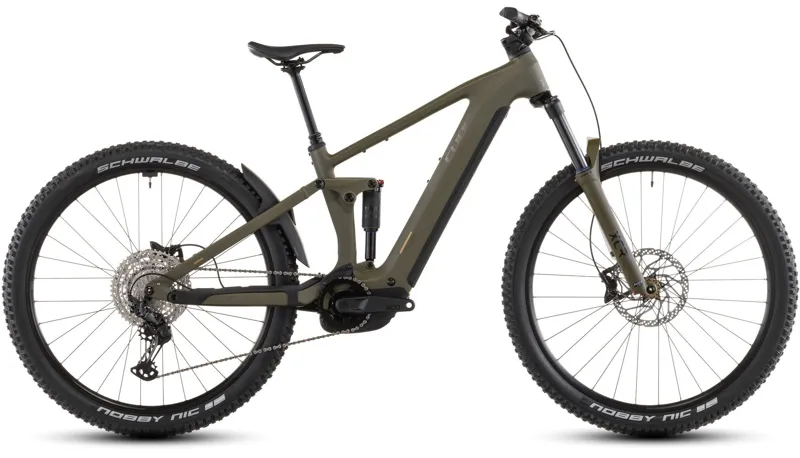 Cube Stereo Hybrid One44 Pro 800 Electric Bike 2026 Dust Olive/Gold