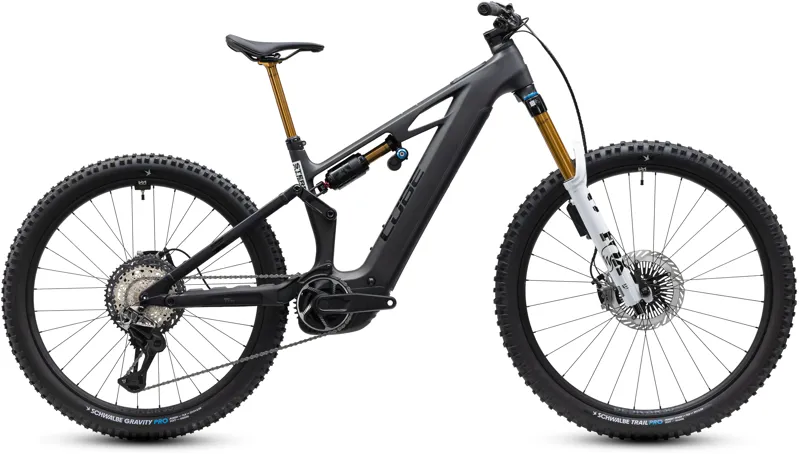 Cube Stereo Hybrid One77 HPC AT 800 Electric Bike 2027 Carbon/White