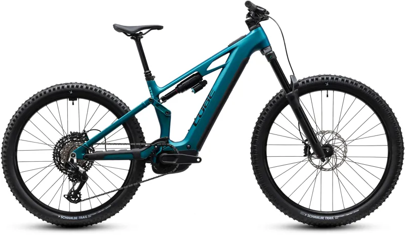 Cube Stereo Hybrid One77 HPC Race 800 Electric Bike 2027 Metallic Petrol/Black 