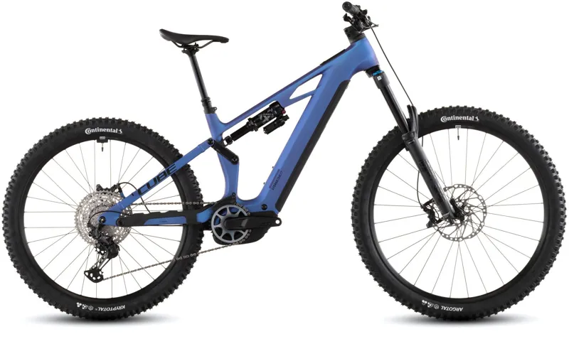 Cube Stereo Hybrid One77 HPC SLX 800 Electric Bike 2026 Blue Iris/Black