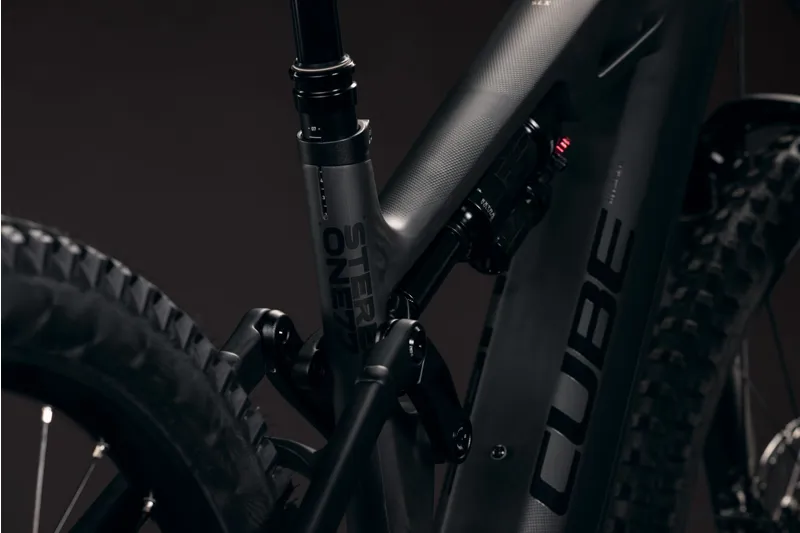 Cube Stereo Hybrid One77 HPC SLX 800 Electric Bike 2027 Blackline-2