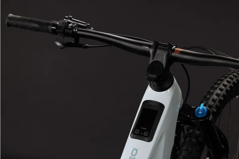 Cube Stereo Hybrid One77 HPC SLX 800 Electric Bike 2027 Hint of mint/Orange-1