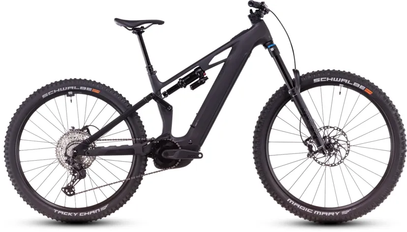 Cube Stereo Hybrid One77 HPC SLX 800 Electric Bike 2025 Blackline
