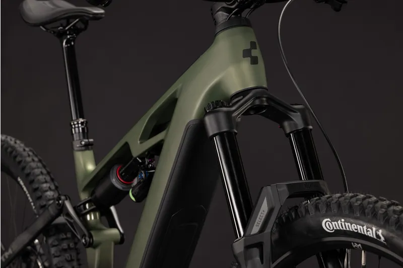 Cube Stereo Hybrid One77 HPC TM 800 Electric Bike 2027 Reedgreen/Gills-4