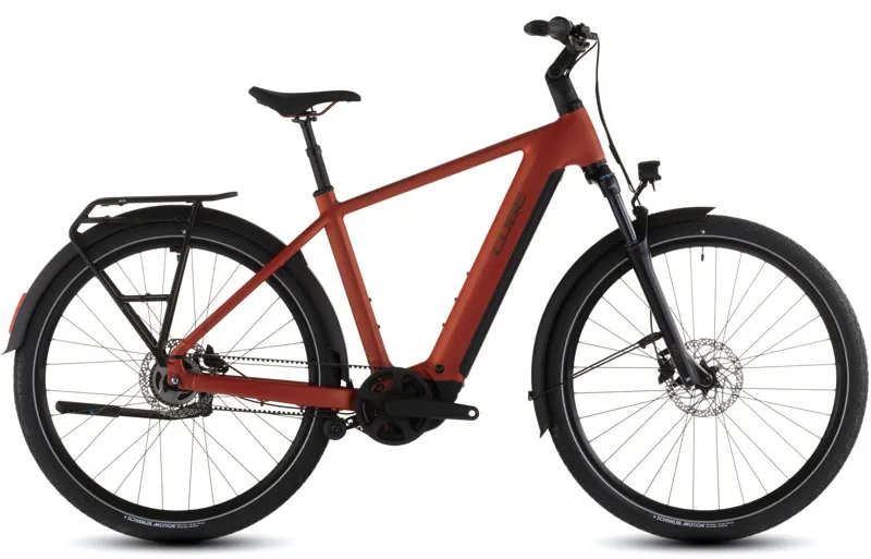Cube Touring Hybrid Comfort SLX 800 Electric Bike 2026 Chilli/Chrome