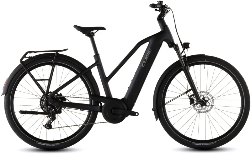 Cube Touring Hybrid One 600 Trapeze Electric Bike 2026 Coal/Chrome