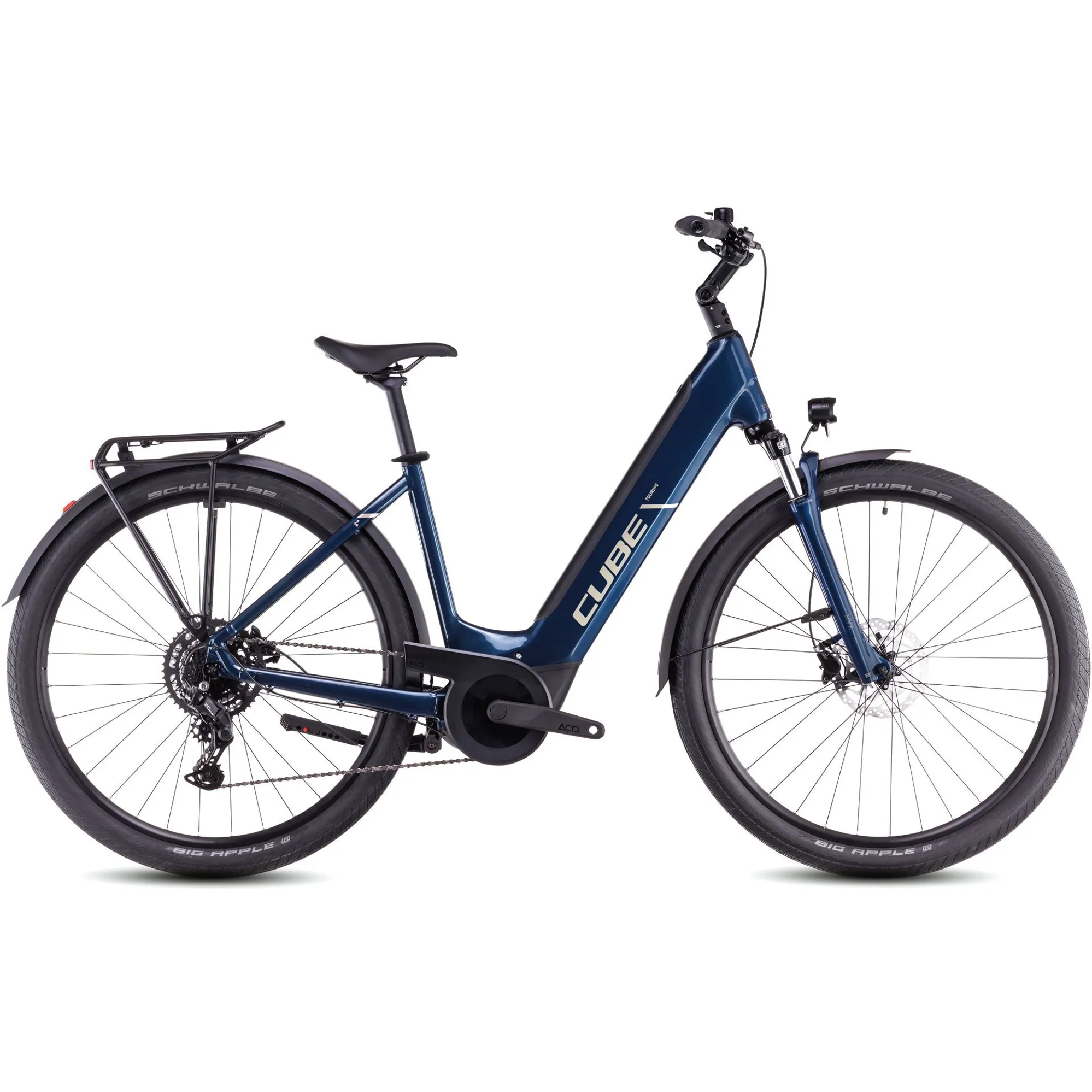Cube Touring Hybrid One 625 Easy Entry ELectric Bike 2025 Deepsea