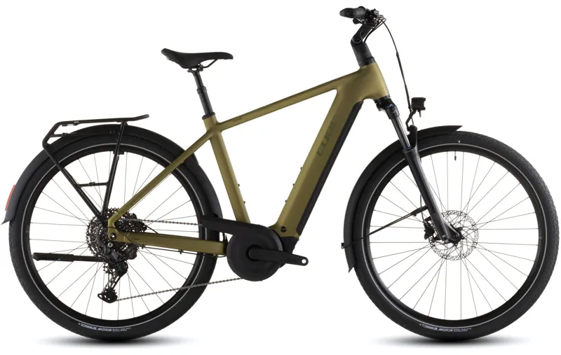 Cube Touring Hybrid Pro 800 Electric Bike 2026 Goldenlime/Black