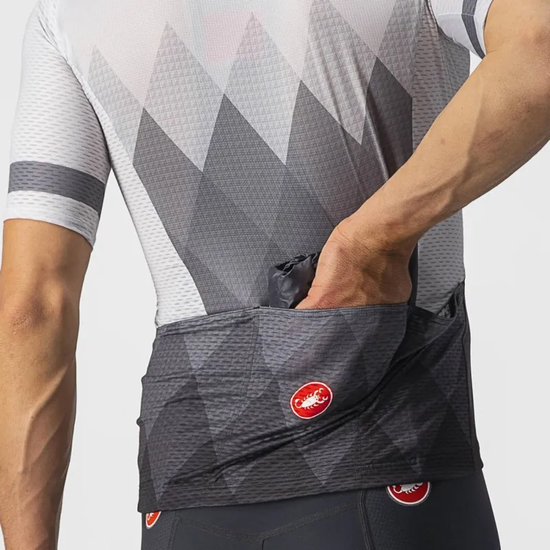 Castelli A Tutta Short Sleeve Jersey Silver Grey/ Grey-2