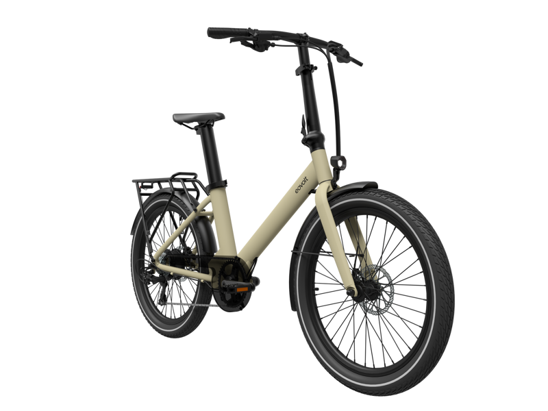 Eovolt Evening Compact Electric Bike 24in Wheel 2023 Desert Sand-1