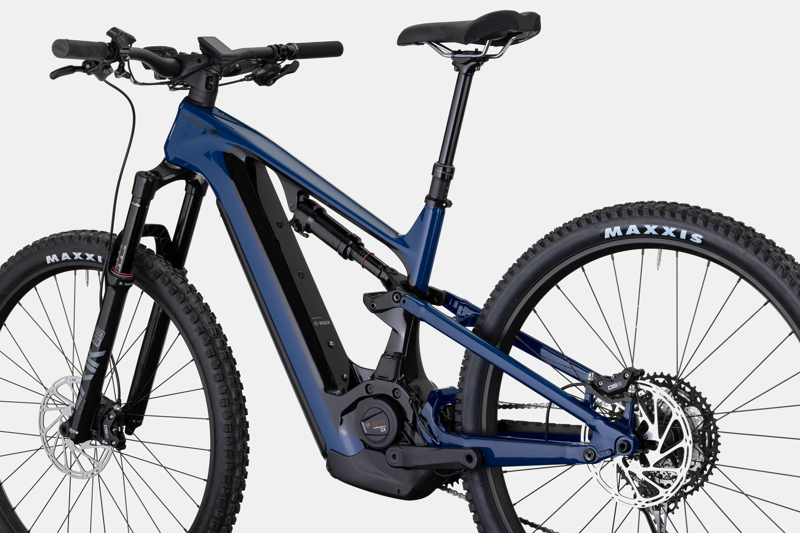 Cannondale Moterra Neo Carbon 1 Electric Bike 2023 Black Blue-1