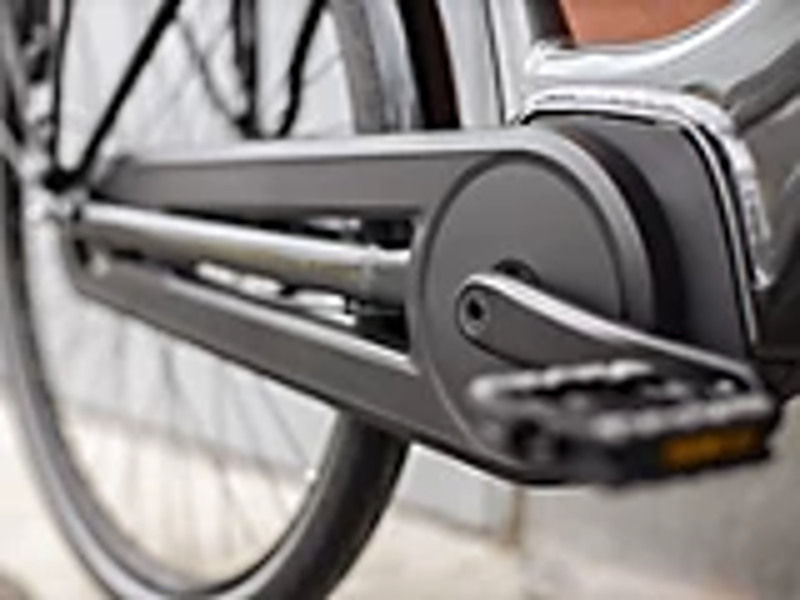 Trek District+ 1 Lowstep Electric Hybrid Bike 2023 Lithium Grey-2