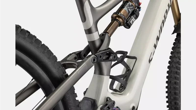 Specialized Levo SL S-Works Carbon Electric Bike 2023 Gloss White/Gunmetal/Silver Dust-8