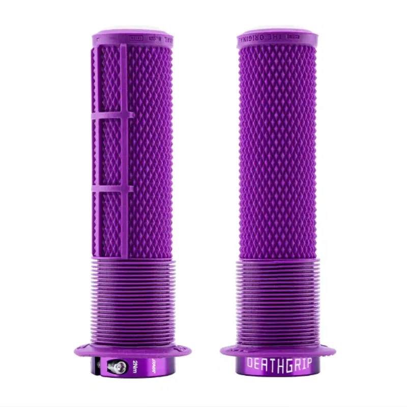 DMR DeathGrip 2 Grips Flanged Thick Full Purple