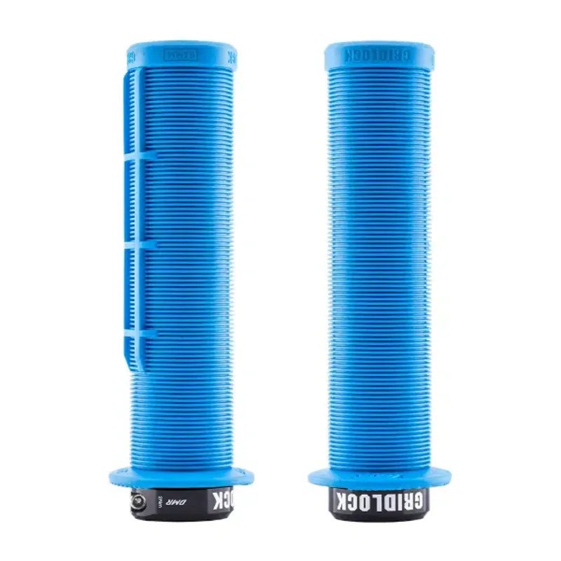 DMR Gridlock Lock-On Grips Blue 